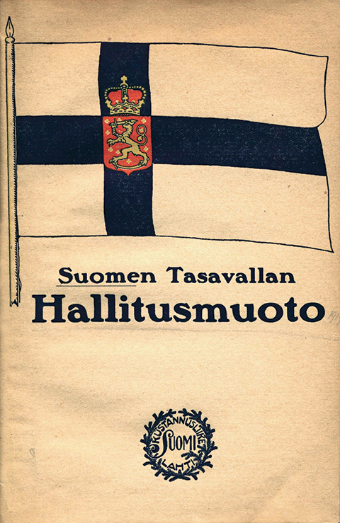 Kansikuva - Suomen tasavallan hallitusmuoto.