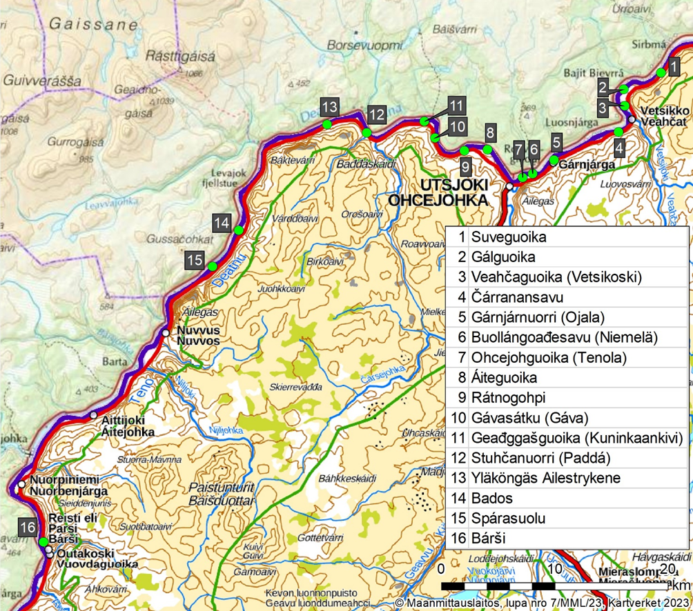 Soner for sjøørretfiske